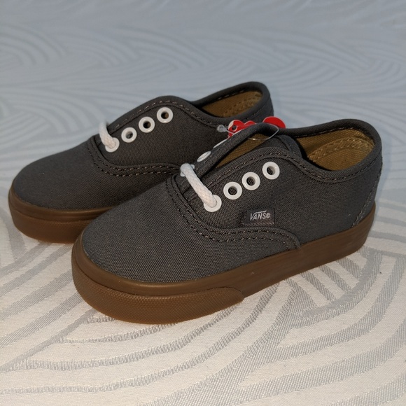 vans authentic grey gum sole